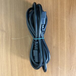 ISHENG Back to Back Power Cord - C13 to C14 2meters (Black)