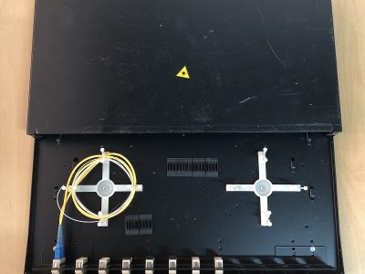 Brand-Rex 12-Core Rack Mount Optical Distribution Frame (black)