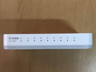 D-Link DES-1008A 8-Port Unmanaged Switch (White)
