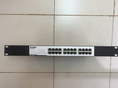 D-Link DES‑1024D 24‑Port Fast Ethernet Unmanaged Desktop Switch