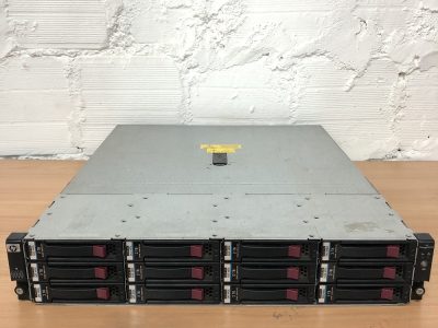 HPE StorageWorks 12-Bay Disk Enclosure (AJ940-63002) with 3x 2TB SAS HDD