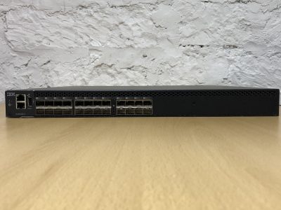IBM SAN24B-5 Brocade 6505 24 Port switch 12 Active Ports 16GBps 2x PSU