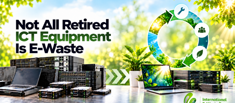Not All Retired ICT Equipment Is E-Waste