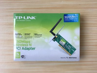 TP-Link TL-WN751ND 150Mbps Wireless N PCI Adapter